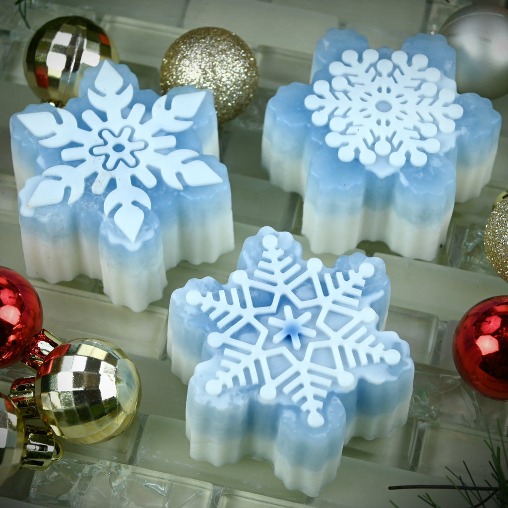 50 Snowflake Soap Favors / Soap By Nadia