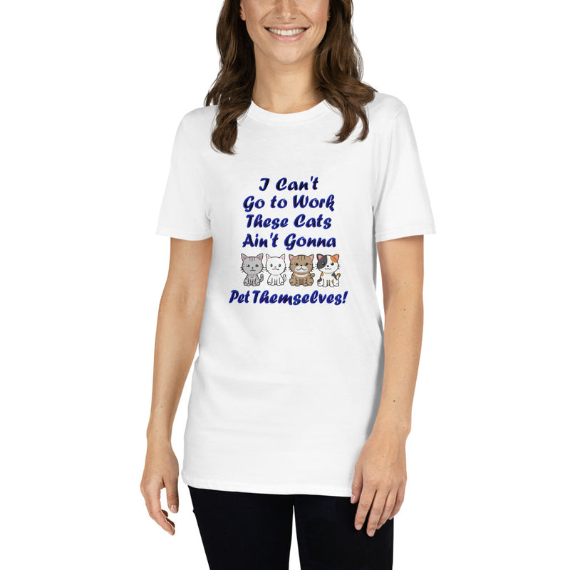 Cat Short-Sleeve Unisex T-Shirt